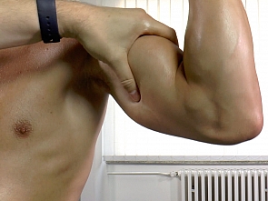 Muscle Flexing and Workout
