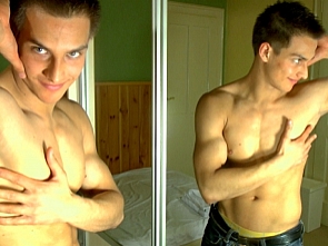 Cute boy on his webcam showing off his sexy body - Part1